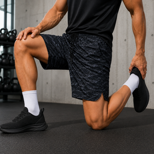 Pantalones Cortos Deportivos Personalizados para Hombre, de Secado Rápido, para Gimnasio, Entrenamiento, Running, Ropa Deportiva Ligera - Product Image 1