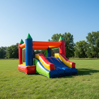 Château gonflable pour enfants à petit prix avec toboggan 3x4m Jeu gonflable populaire pour enfants Château gonflable d'extérieur