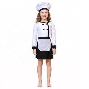 Costume di Halloween per Bambini e Bambine, Kit da Chef per Feste e Riunioni, Gioco di Ruolo da Capo Cuoco - Product Image 3