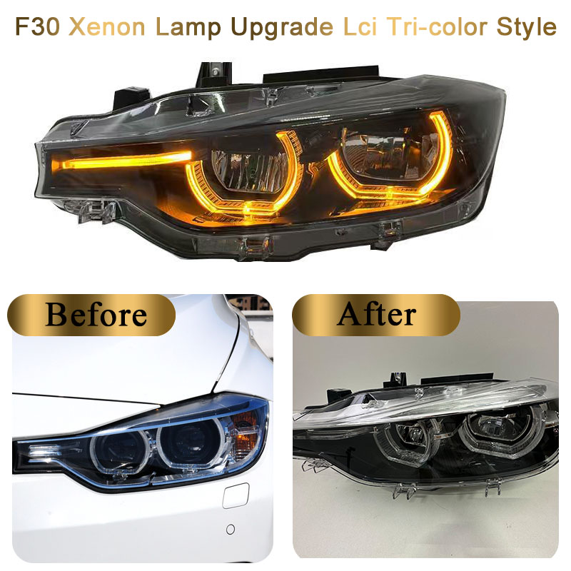 La versión original del faro es de xenón sin AFS.