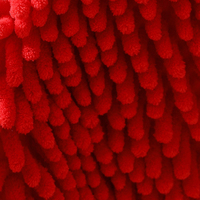 Serviette de séchage des mains suspendue FF4790 Home Decor avec bouton boucle chiffons de nettoyage chiffon Chenille fraise banane forme essuie-mains