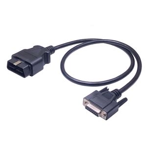 AOTAI RS232 DB 15 broches OBD II 16 broches mâle vers DB15 femelle câble adaptateur Auto OBD vers DB15 - Product Image 1
