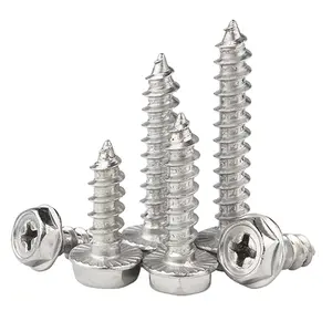 Sunpoint Custom Factory Manufacturing Hex Flange Head Stainless Steel Industrial Screws Roofing Selfdrilling Self Drilling Screw