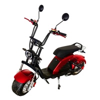 Nuevo Scooter Eléctrico Citycoco de 2 Ruedas, Citycoco de 1000w con Neumáticos Anchos, Citycoco en Oferta en Brasil, Scooter Eléctrico de 60V 20A