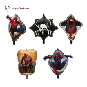 Palloncino a Forma di <span class=keywords><strong>Spiderman</strong></span> Multi-Posa, Decorazioni per Feste di Compleanno a Tema Supereroi per Bambini - Product Image 1