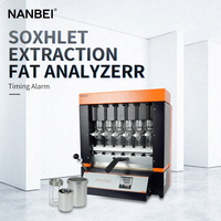 Analyseur de graisse automatique pour laboratoire d'alimentation animale SZC-D1, système d'extraction Soxhlet, analyseur de teneur en graisse