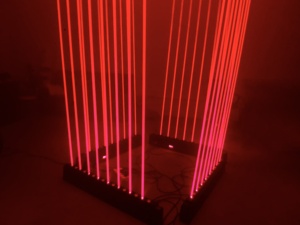 Hot bán xách tay 8 Head Red Led <span class=keywords><strong>Laser</strong></span> Chiếu sáng <span class=keywords><strong>DMX</strong></span> âm thanh hoạt động Disco <span class=keywords><strong>laser</strong></span> thanh rèm - Product Image 3