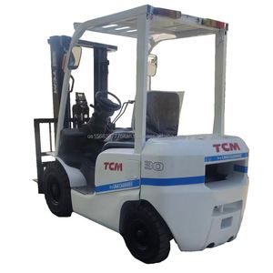 Chariot élévateur diesel à moteur interne TCM 3T d'occasion, moteur Isuzu, capacité 2,5T/3T/3,5T, variantes CPC30/CPC35, traction avant, avec siège. - Product Image 1