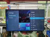 Televisor Inteligente Android de 65 Pulgadas Directo de Fábrica, Panel 4K Opcional, Logotipo Personalizado Disponible, Televisor LCD para Proyectos Hoteleros