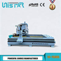 Máquina Router CNC de 3 Ejes Lineales con Cambio Automático de Herramienta 1530, con Servomotor para Gabinetes de Madera