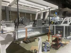 Macchina per <span class=keywords><strong>Film</strong></span> Cast in PE LLDPE a 3 Strati ABA Completamente Automatica con Motore a Doppia Vite ad Alta Precisione a Basso Prezzo - Product Image 2