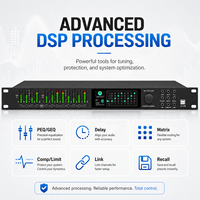 Système audio numérique professionnel LD336, équipement audio, processeur audio DSP Crossover, processeur de haut-parleurs professionnel