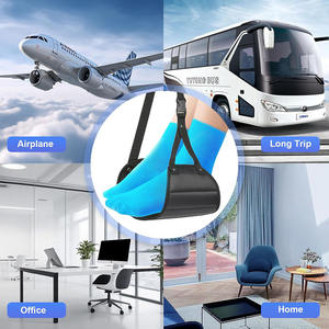 <span class=keywords><strong>Hamac</strong></span> de voyage pour les pieds en avion noir, parfait pour se détendre, longueur réglable, <span class=keywords><strong>hamac</strong></span> de travail essentiel pour se détendre, repose-pieds pour voyage en avion - Product Image 2