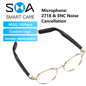 نظارات ذكية قابلة للارتداء مخصصة مع سماعات أذن تعمل باللمس ونظام ملاحة ذكي للسائقين - Product Image 3