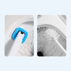 Disposable Toilet Brush <b>Sponge</b> Replacement Heads Cleaning Set Rectangle Plastic <b>Bath</b> Tool - Product Image 4