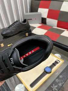 Zapatillas Deportivas Casuales de Diseño Premium para Hombre, Cuero Genuino, Entresuela PHYLON, Suela Exterior de PVC Antideslizante, con Cordones - Product Image 5