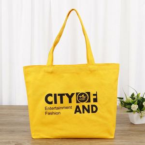 Sac de loisirs portable en toile à bandoulière pour étudiant artiste, sac de shopping imprimé publicitaire - Product Image 1