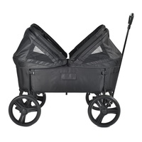 Poussette pliable de luxe pour bébé, chariot double, à bagages, 2022