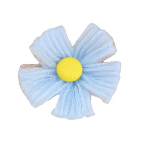Fleurs en mousseline de soie faites à la main 5 cm pour accessoires de cheveux, chaussures, vêtements, artisanat DIY, décorations - Product Image 5