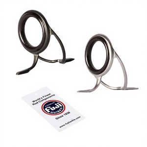 Anillas <span class=keywords><strong>de</strong></span> Guía <span class=keywords><strong>de</strong></span> Acero Inoxidable LN para Cañas <span class=keywords><strong>de</strong></span> Pescar, Anillas <span class=keywords><strong>de</strong></span> Guía Originales Japonesas Fuji para Cañas <span class=keywords><strong>de</strong></span> Pesca con Anillas <span class=keywords><strong>de</strong></span> Goma - Product Image 1