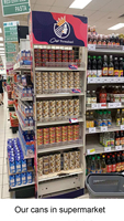 Boîtes alimentaires vides en étain, récipients