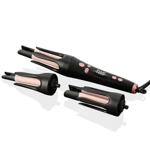 Ionic 360 Degree Ceramic Barrel Electric Professional Auto Rotating Curling Iron Automatic Hair Curler Wand