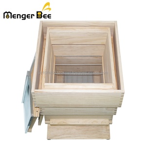 Nouvelle ruche à abeilles personnalisable en bois de sapin, design peint, modèle britannique national, 3 couches profondes, à vendre - Product Image 3