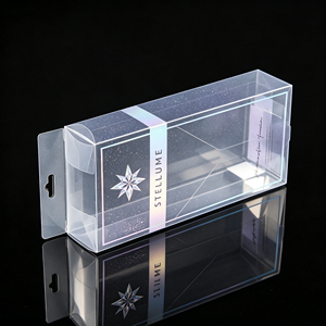 Boîte à rabat personnalisée en PVC, transparente et givrée, pliable, pour jouets électroniques, matériel, cadeaux, affichage médical, vente en gros, usine, OEM, lot - Product Image 3