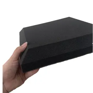 Hot Bán Chống Cháy Đầy Màu Sắc Mật Độ Cao PU Foam Sponge Với Tự Dính Tape Acoustic Foam Panels Cách Âm