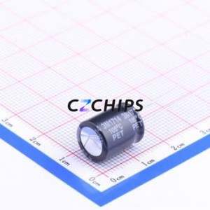 Condensador Electrolítico de Aluminio de Orificio Pasante 35PX470MEFC10X12.5, Orificio Pasante, D10xL12.5mm 470uF 20% 35V 525mA-120Hz - Product Image 2