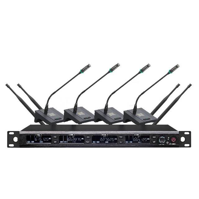 Conference Room Use Gooseneck Microphone Dnoise Cancellation Mic Wireless System Desktop Microphone Set