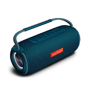 BOOMBOX Speaker bluetooth nirkabel, Speaker Bluetooth portabel dengan mikrofon nirkabel Bluetooth