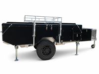 Gonflage de l'air tente gonflable style européen double pliant hors route caravane voyage remorque