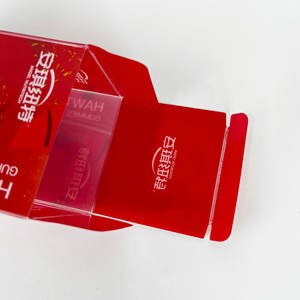 Özel Boyutlu Şeffaf <span class=keywords><strong>PVC</strong></span> PP PET Dikdörtgen Kare Plastik Şeffaf Ambalaj Kutusu - Product Image 2