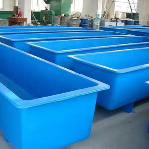 Bassin rectangulaire en fibre de verre pour l'extérieur, réservoir d'aquaculture, équipement d'incubation de poissons - Product Image 2