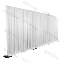 Support en aluminium réglable, nouvelle collection de fond pour mariage en plein air, résistant