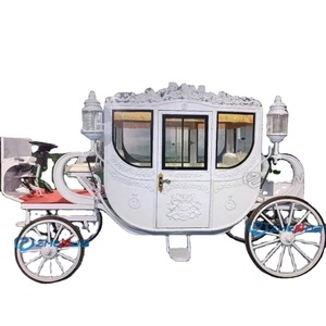 Popular Horse Carts and Carriages for Sale/ Electric Horse Drawn Carriage/Transport <b>Cars</b> Horses - Product Image 1