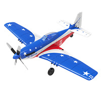 Avion RC Volantex P51 2.4G, mode simulateur de chasseur P51 avec gyroscope, jouets d'avion RC
