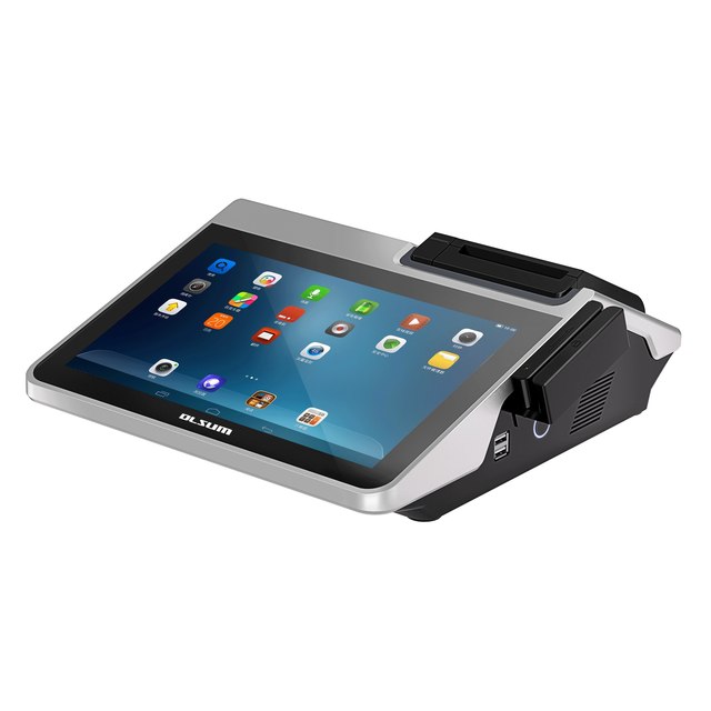 11.6 Inch 4G Network Android Pos System Terminal All in One Tablet Pos Machine Touch Screen Built-in 80mm Thermal Printer