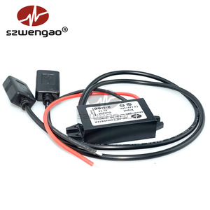 Szwengao Dc Dc Converter 12V 24V To 5V 3A Dual Usb Car Charger For Phone <b>Tablet</b> - Product Image 3