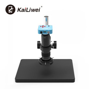 Kailiwei-Microscopio de vídeo de 38MP, Cámara Industrial USB, lente 1080P 180X, luz LED para reparación de Chip de soldadura - Product Image 6
