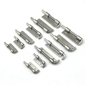 Charnière à ressort en acier inoxydable, loquet de type F, bouchon de placard - Product Image 1