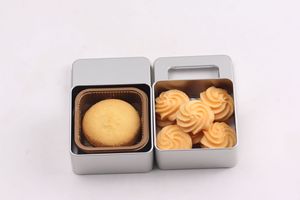 Có thể tái chế tinplate kim loại hộp thiếc bao bì cho bánh Bánh Mì Bánh Mì Bánh Pizza và sushi với biểu tượng tùy chỉnh in ấn hình chữ nhật - Product Image 4