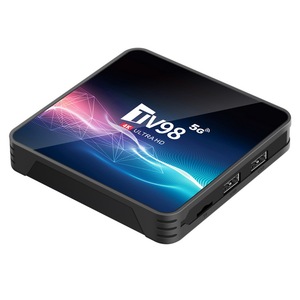 Boîtier TV Android TV98 Allwinner H313 2 Go de RAM 16 Go de ROM Double Wi-Fi 5 GHz LAN 100M 4K Prise en charge d'Android 14 Lecteur IPTV - Product Image 1