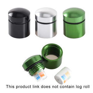 12*15Mm Biểu Tượng Tùy Chỉnh Sơn Đen Magnetic Nano Container Geocache Log Giấy - Product Image 2