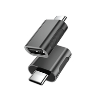 Adaptor USB C Male To A Female 3.0 Adaptor Tipe C untuk OTG USB