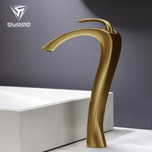 Best Selling Products Luxury Nordic Style Gold Washroom Wash Basin Bathroom Faucet