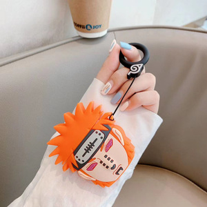 Personaje de anime naruto dolor de forma de los auriculares de silicona caso para los airpods <span class=keywords><strong>1</strong></span>/2/pro - Product Image 4