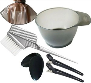 2025 Wholesale Plastic Reusable Hair Dyeing Bowl Professional Salon Hair Coloring Tools Tinting Bowl - Product Image 1