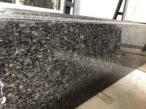 Boton đá tự nhiên đánh bóng nhà bếp Countertop màu xanh sàn gạch <span class=keywords><strong>Granite</strong></span> cho cầu thang - Product Image 6